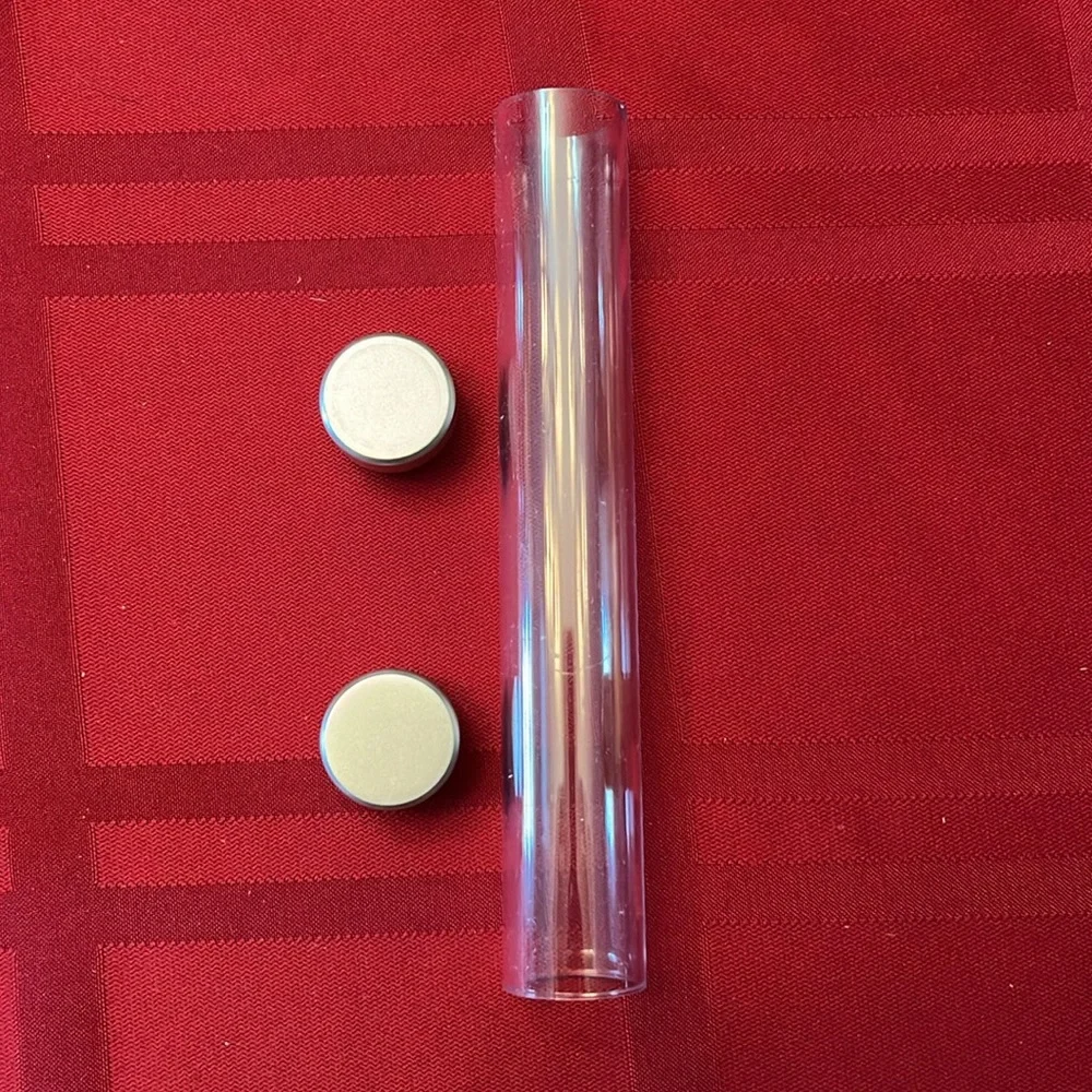 5 pcs Transparent Tube Pen Ballpoint Display Packaging Case Box Plastic Gifts